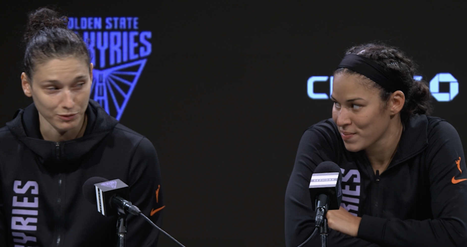 Veronica Burton and Cecilia Zandalasini Postgame Press Conference | 8/9/25